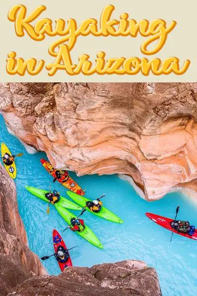 Kayaking in Arizona-site