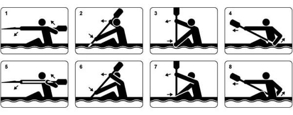 Start kayak movement