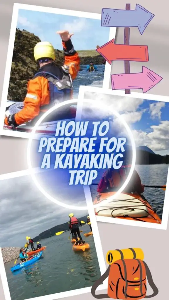 How to prepare for a kayaking trip - pin