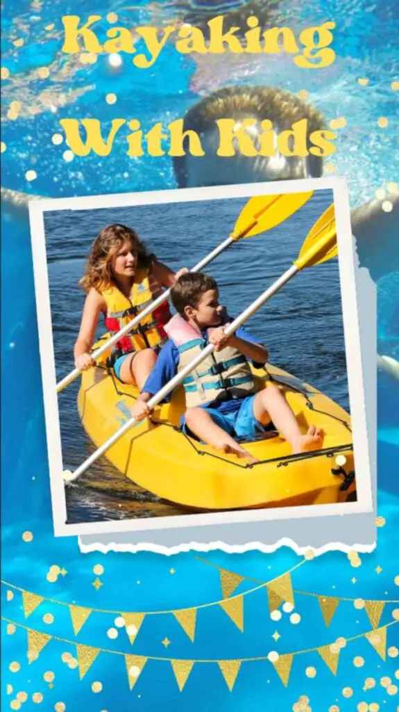 Kayaking With Kids pin