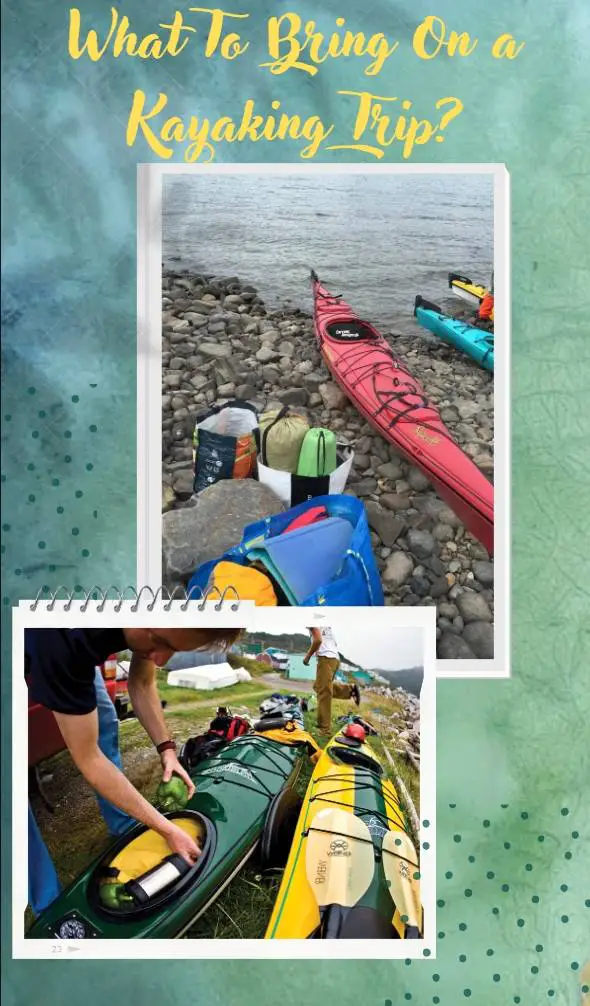 What To Bring On a Kayaking Trip