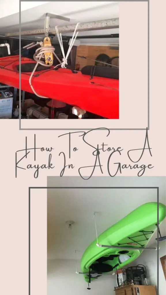 How To Store A Kayak In A Garage 1