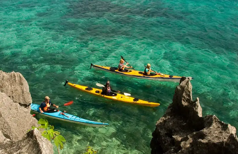 Fiji kayaking