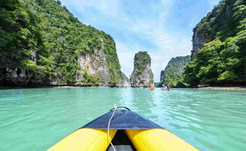 Thailand kayaking