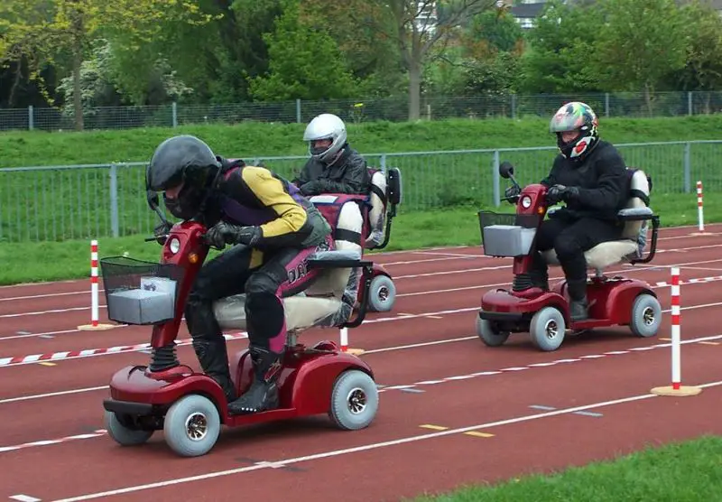 Mobility Scooter Racing