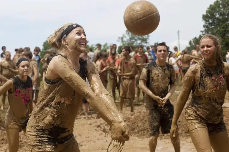 Mud Volleyball